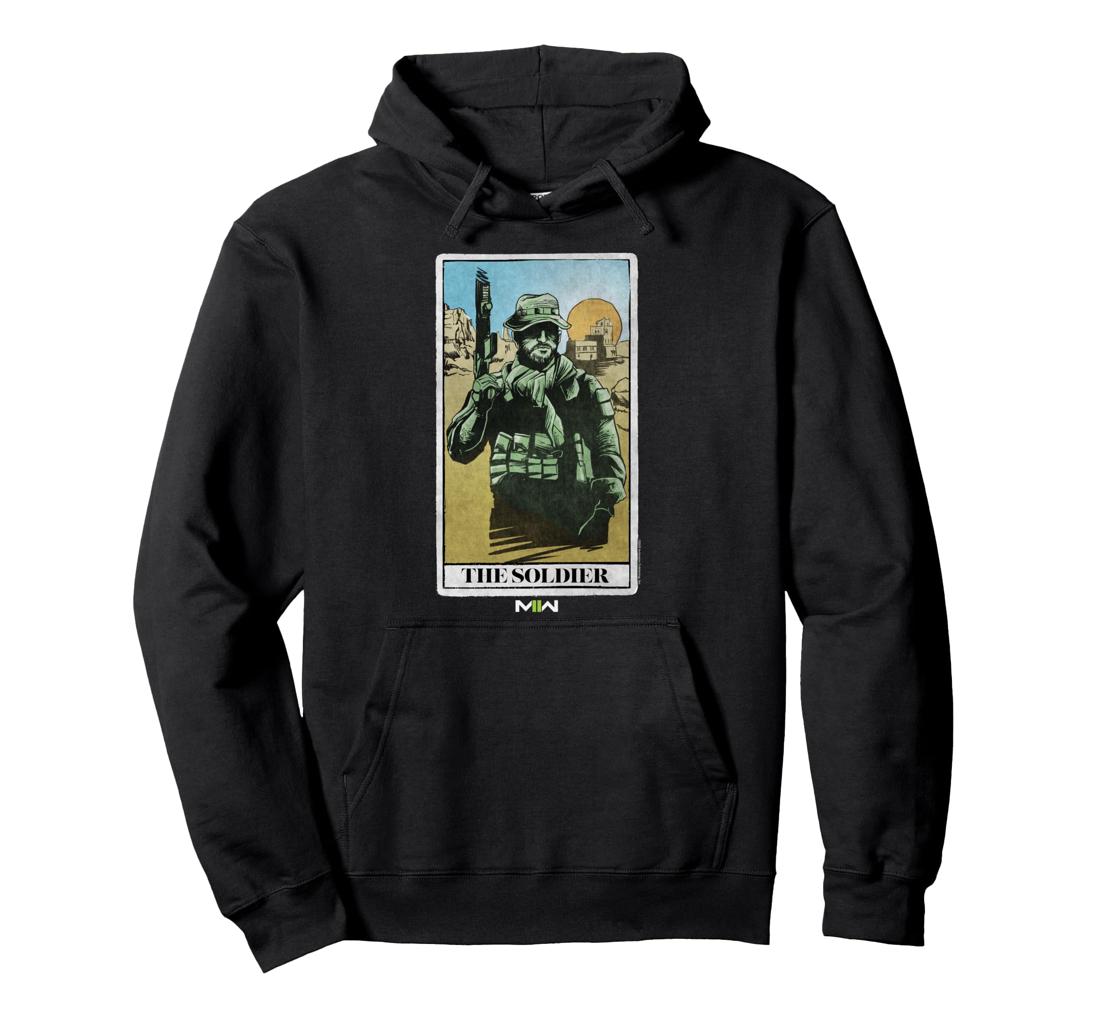 Чувство долга: Худи Modern Warfare 2 The Soldier Desert Card