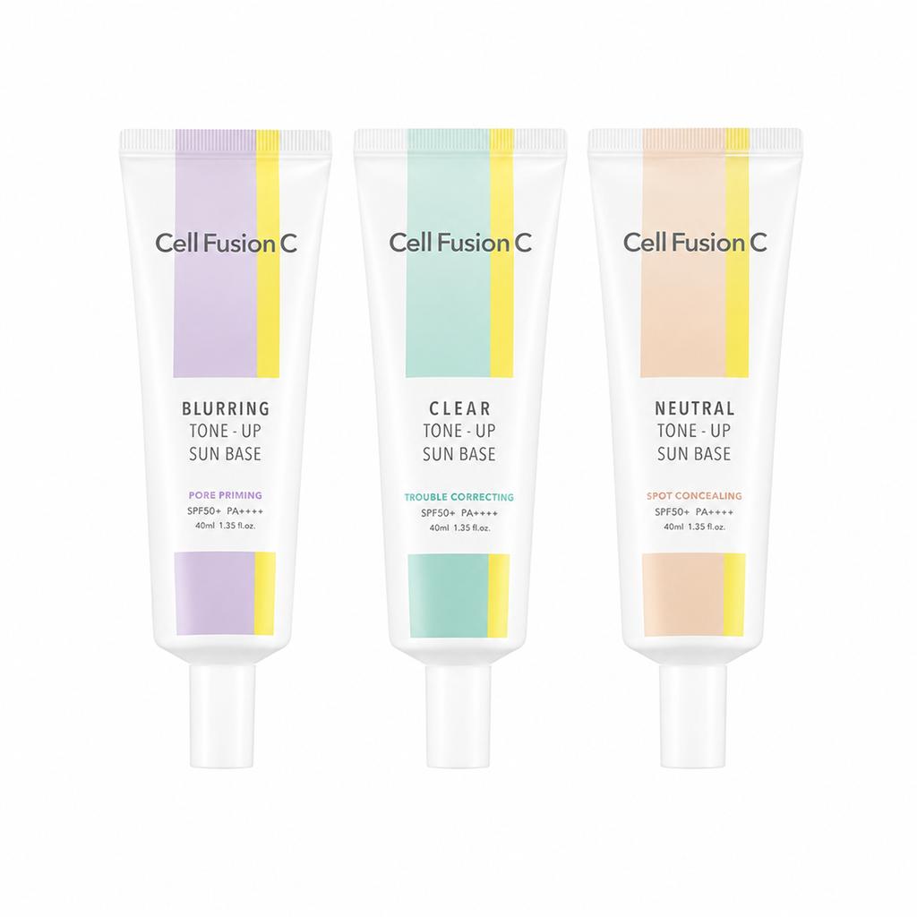 Cell Fusion C Tone-Up Sun Base 40ml Set