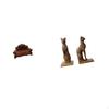 Miniature Sofa Couch Single Chair Model DIY Accessory Cat Statues Decorative Figurines Bookends Book