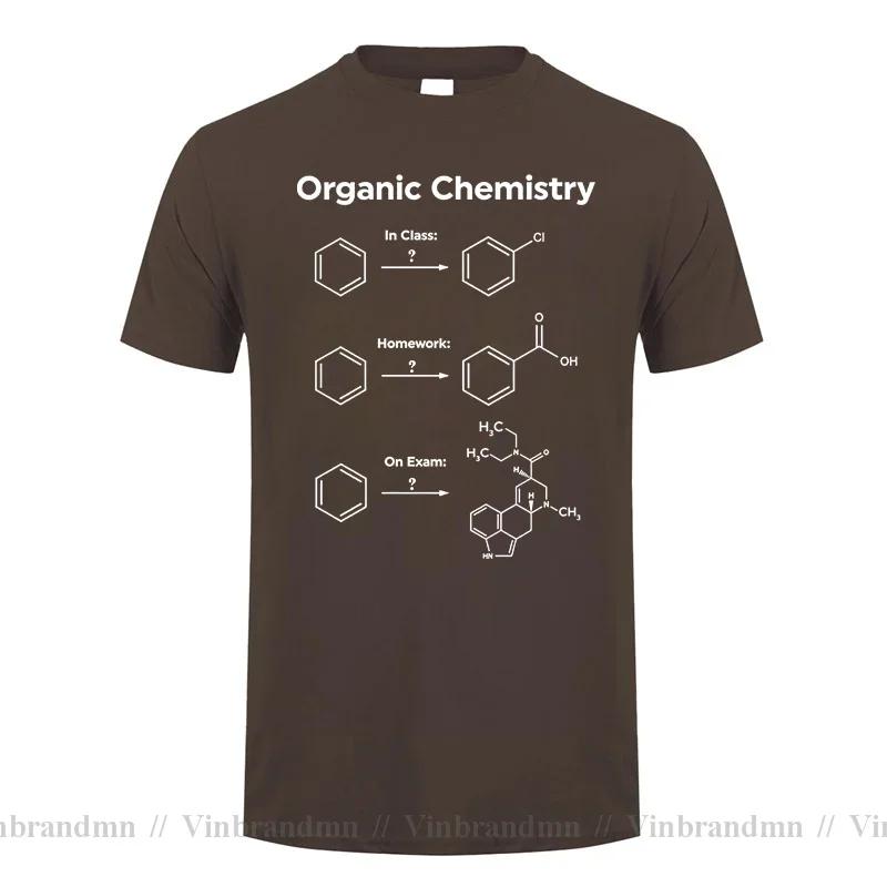 Humor Organic Chemistry Tshirt Gift Unisex Unisex Homework Exam Camisa Top Tshirt Teacher T Shirt For Boys Brand New Cotton Tshirt