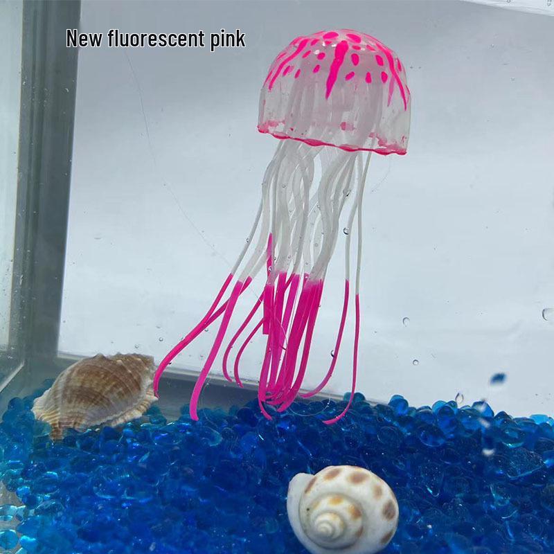 Luminous Multi-color Jellyfish Aquarium Decoration Ornament