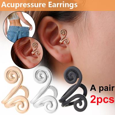 Nicht Piercing Ohrringe Einfache Ohrringe Clip Akupressur Abnehmen Ohrringe Gesundheitswesen Stimulierende Akupunkturpunkte Ohrring Clip