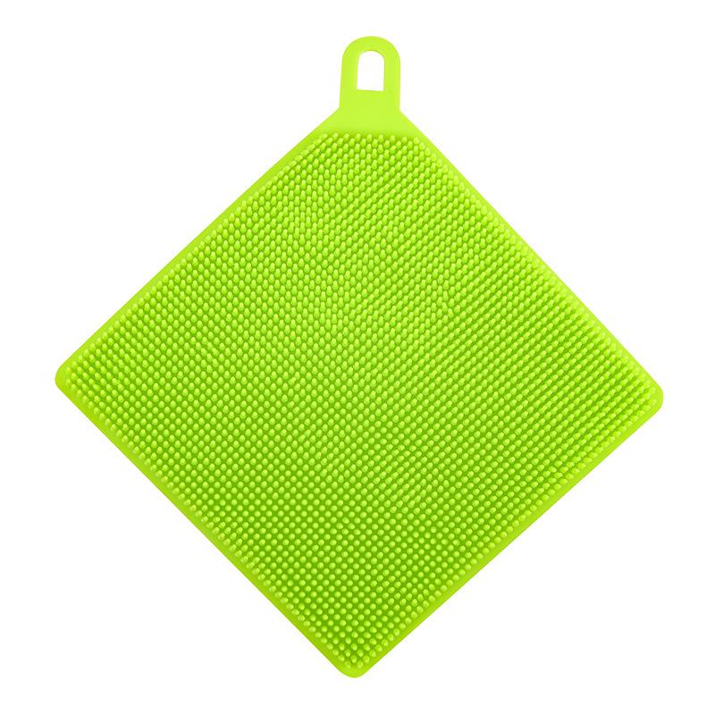 Silicone Dishwashing Brush for Cleaning, Thickened Dishwashing Cloth for Cleaning and Stain Removal, and Kitchen Cloth for Wiping