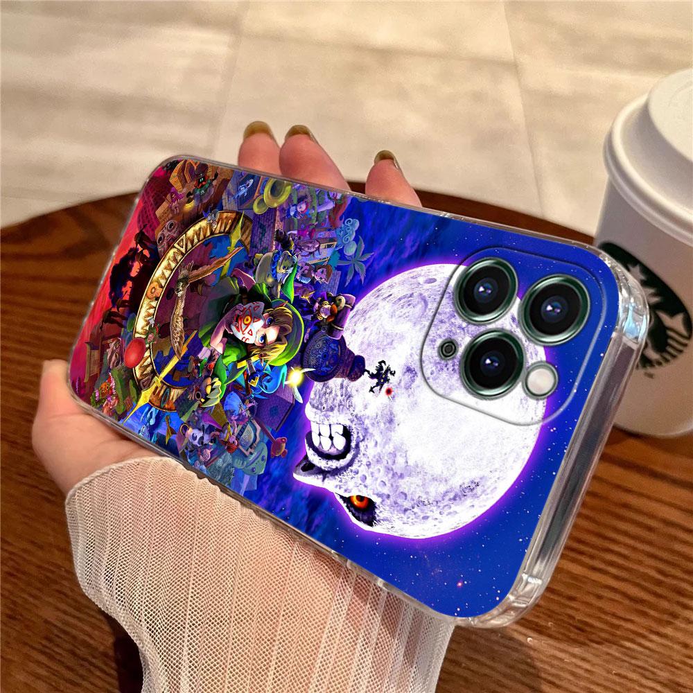 The L-Legends-Zeldas Game Case For Apple iPhone 17 16 15 14 13 12 11 Pro Max 16 Plus 16E 17Air 17Pro Phone Cover Silicone Funda
