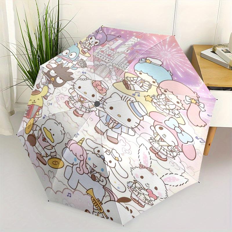 

Fireworks Sanrio Characters Automatic Opening and Closing Umbrella - Suitable for Various Occasions, Outdoor Activities, Lightweight and Durable Autom