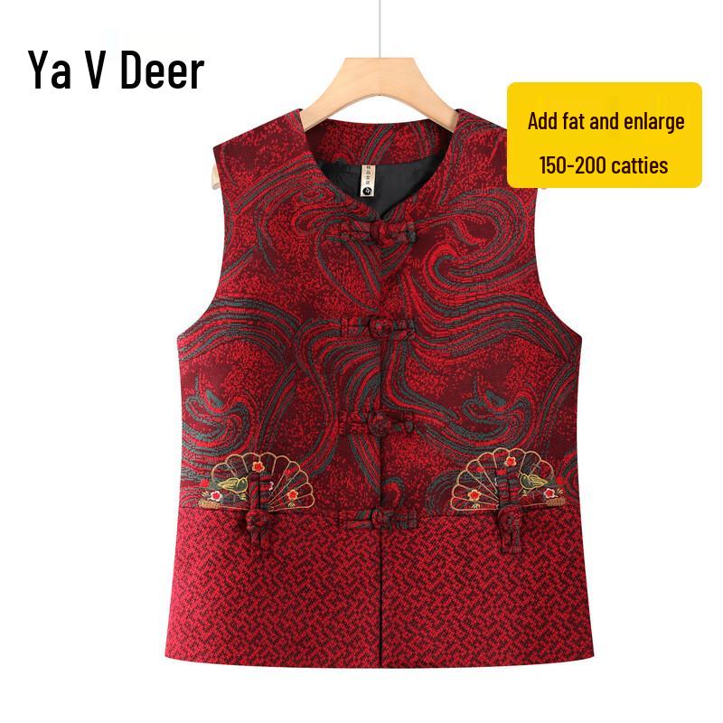 

Жіночий безрукавний жилет Yalu з V-подібним вирізом 4XL