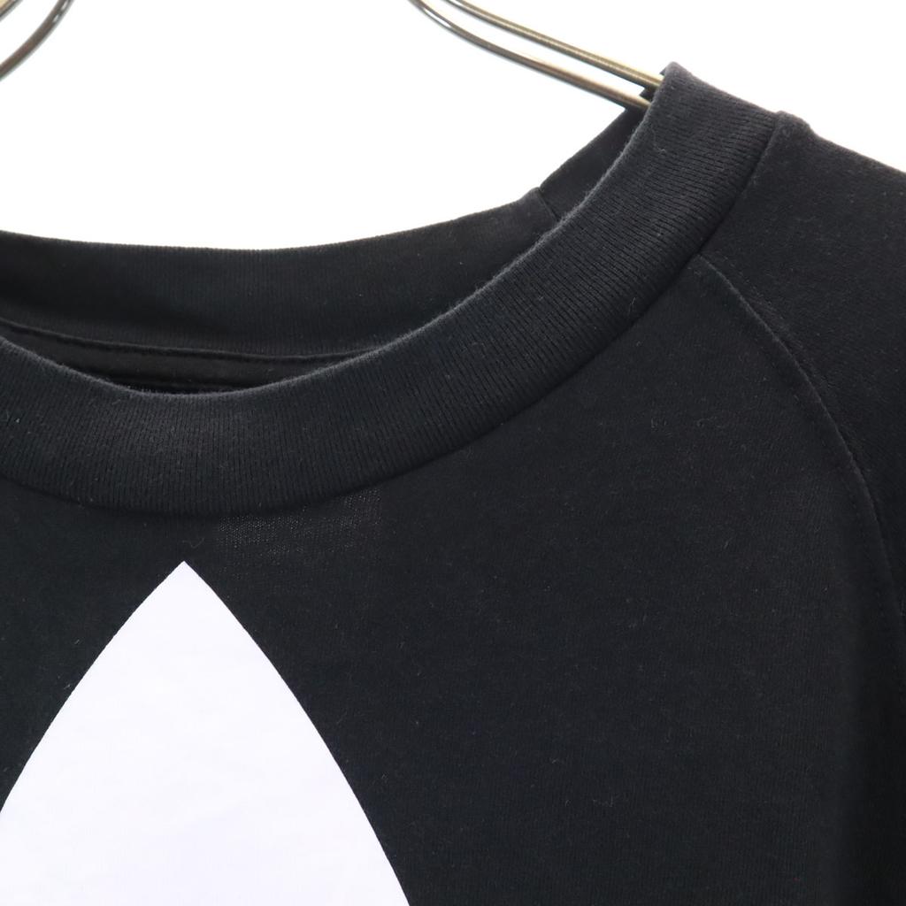 adidas Originals Big Trefoil logo Short sleeve T-shirt S black Men's Used