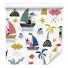 Pirates wallpaper for living room and bedroom 50x1000