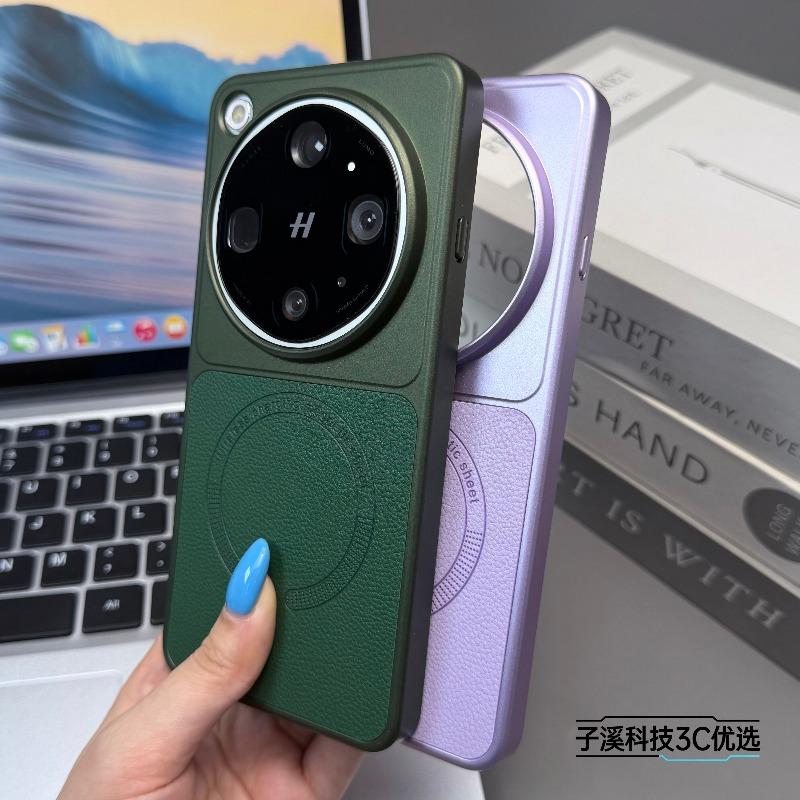 Case For OPPO Find X9 Ultra Find X8 Pro x8S Case Magnetic PU Leather Electroplated PC Lightweight Hard Cover Non-Slip Bumper