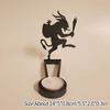 Halloween Decoration 2025 Decorative Candle Holder Scary Candlestick Ornament Desk Accessorie Room Decor Halloween Accessorie