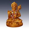 Hanuman Idol for Car Dashboard, Murti for Home with Hanuman Chalisa for Protection from Negative Energy, Good Luck and Success