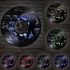 Wildlife Forest Hunting Animal Wall Clock Hunting Art Vinyl Record Wall Clock Home Wall Decoration Hunting Hunter Gift Watch