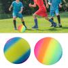 Spielplatzball Bunt Bruchfest Aufblasbar Hüpfend Rutschfeste Oberfläche Spielzeug Verdickt Regenbogen Spielplatz Kickball Outdoor Zubehör