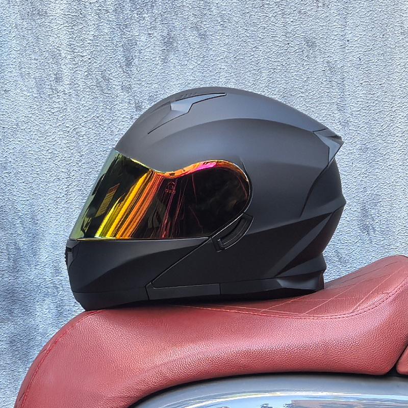 Motorcycle peeling helmets men's and women's helmets four seasons locomotive travel half helmets four seasons universal