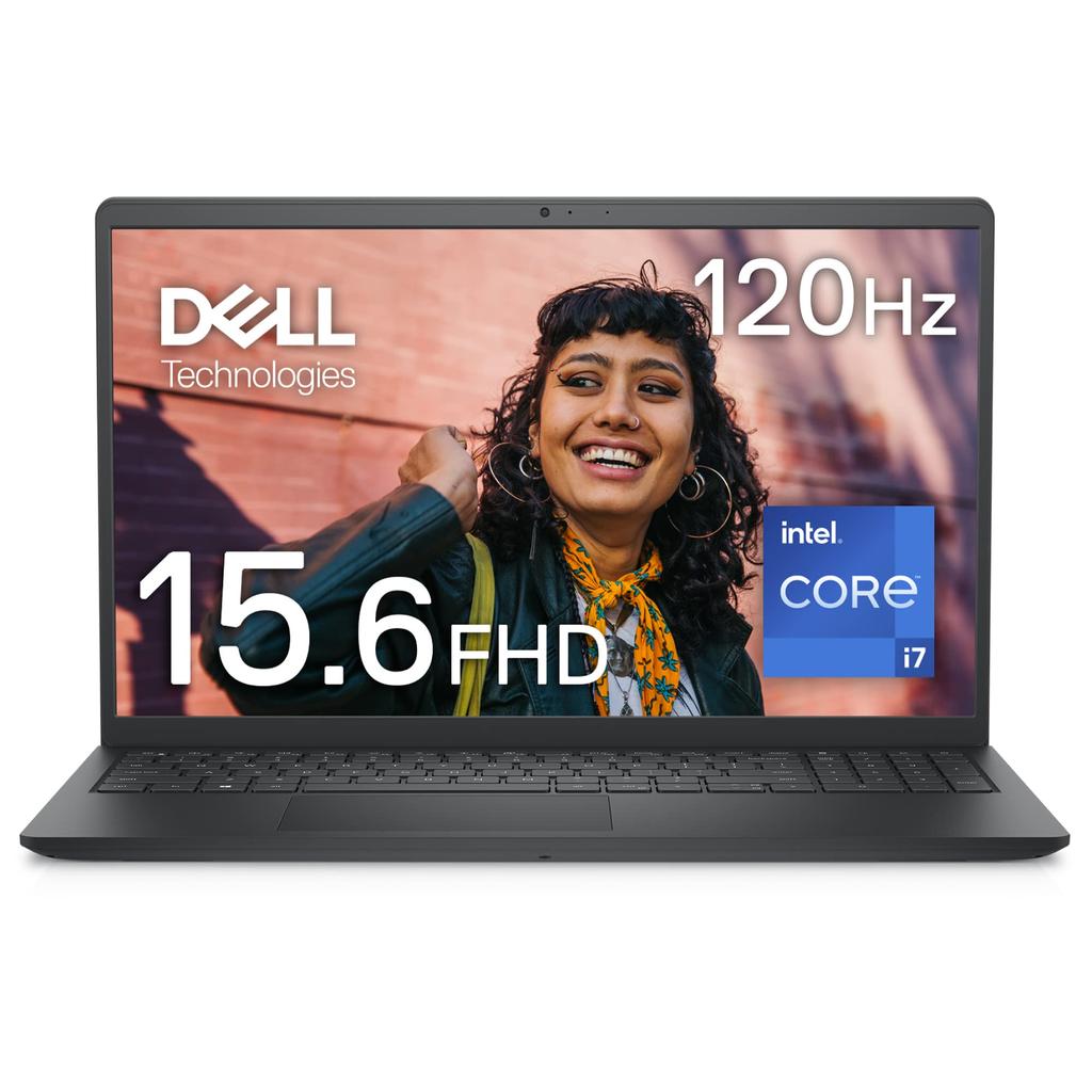 Dell Inspiron 15 3530 Carbon Black Windows 11 13th Gen Core 16GB 512GB FHD Repair Service with Laptop, (Intel i7-1355U, RAM, SSD, 15-inch HDD, 1-year