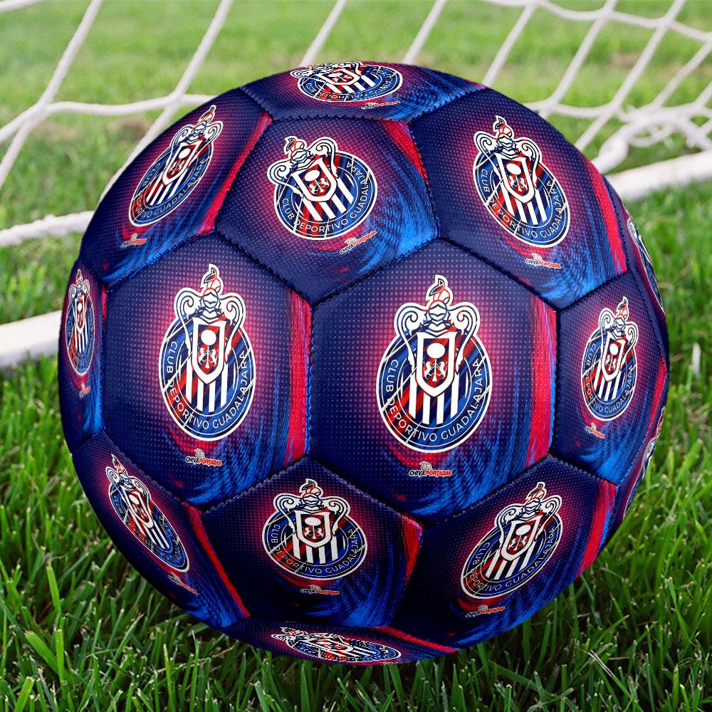 Club Deportivo Guadalajara football club Indoor Size 5 Soccer Ball Colorful Machine Stitched PVC Competition Ready Durable High-Bounce