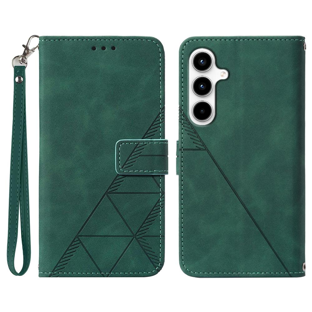 For Samsung Galaxy A35 5G Leather Case with Hand Strap Wallet Stand Phone Cover