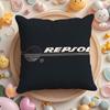 Pikpaka Cute Pink R-Repsol Petrleos Cushion Cover Plush Fabric Soft Double-Sided Printed Sofa Warm Winter Home Gift Pillow Cover