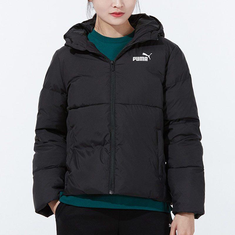 PUMA Down Jackets Women's Black Hooded Moderate Other 848173-01