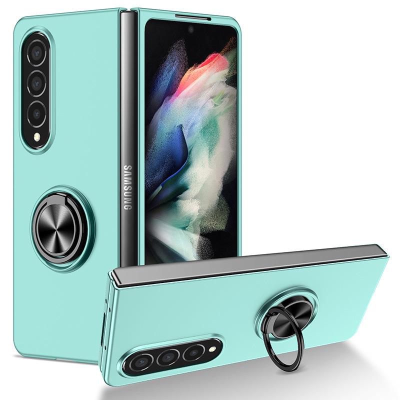 Applicable To Samsung Z Fold1ultra Mobile Phone Case Magnetic Ring Holder Wireless Charging Flip1/1/1 Protective Case