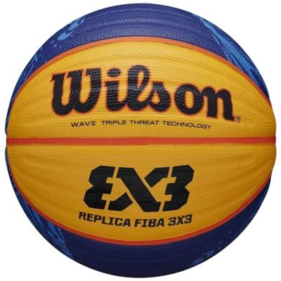 Wilson FIBA 3X3 Replica Ball, Unisex Yellow Basketball