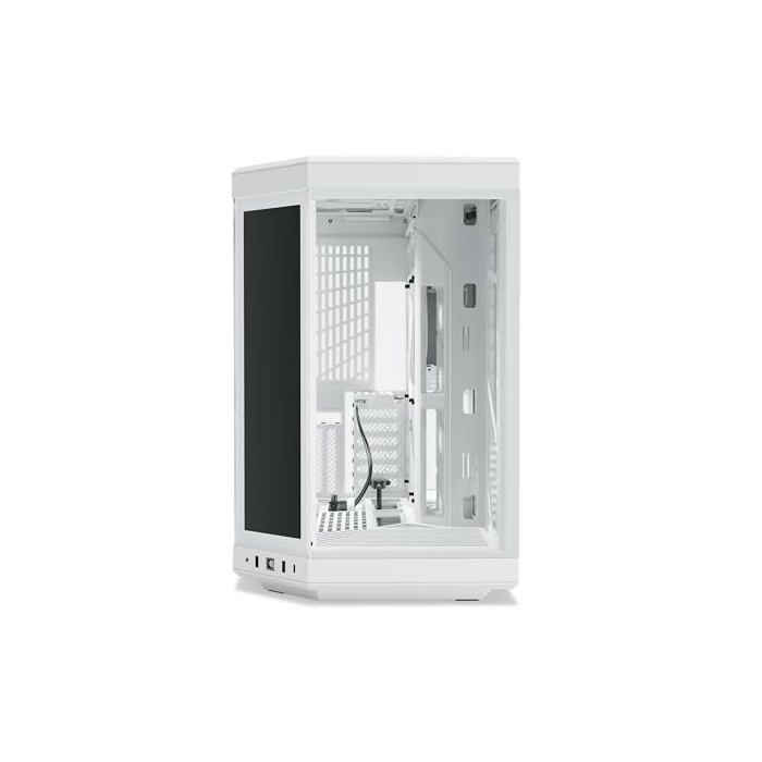 PC Case - Hyte - Y70 Touch Infinite - White - Tempered Glass - Modern Design