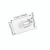 No Traces Mini Strong Hooks Transparent Utility Hooks Invisible Self-Adhesive Hooks  Necklaces