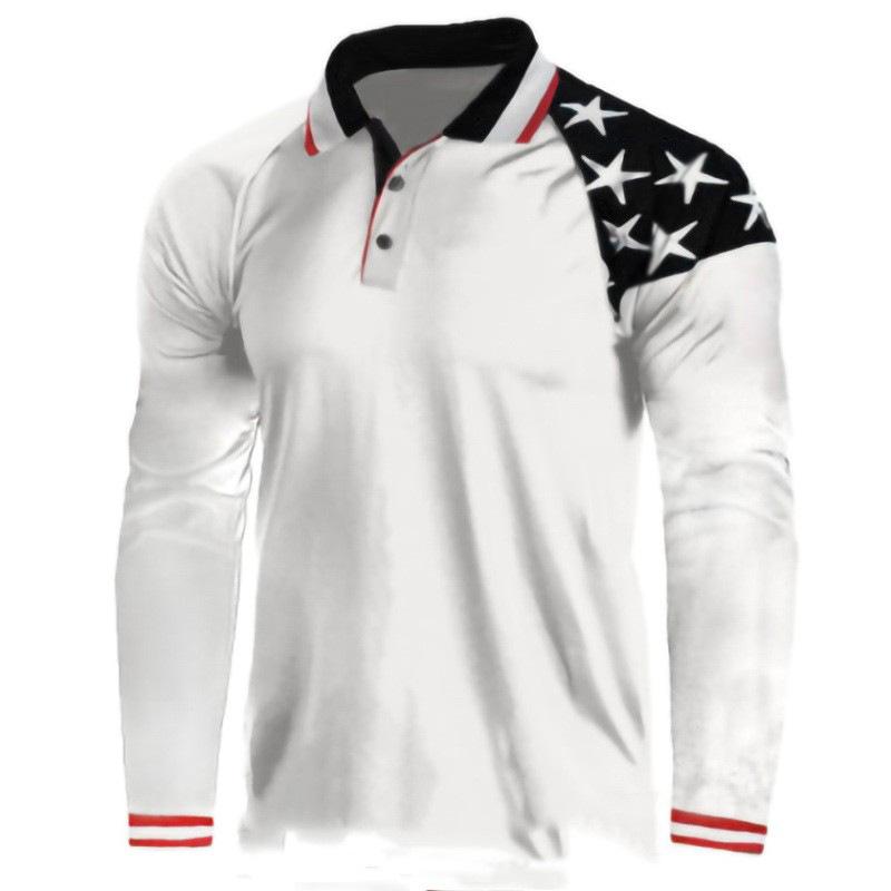 

Пуловеры через границу, Повседневная спортивная одежда с цветными блоками, Ретро уличная одежда с 3D-принтом, Спортивные футболки, Футболки с длинным рукавом, Мужская одежда для внешней торговли 3XL