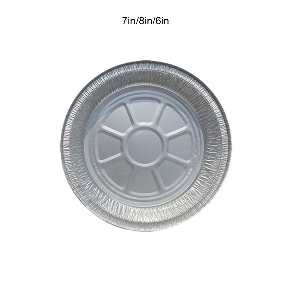 Disposable Aluminum Foil Plates Convenient And Flame-retardant Aluminum Foil Tray Multifunctional