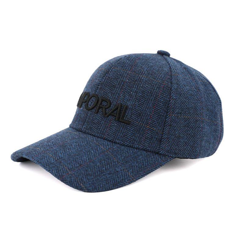 Casquette en feutre à carreaux Jayden Homme KAPORAL