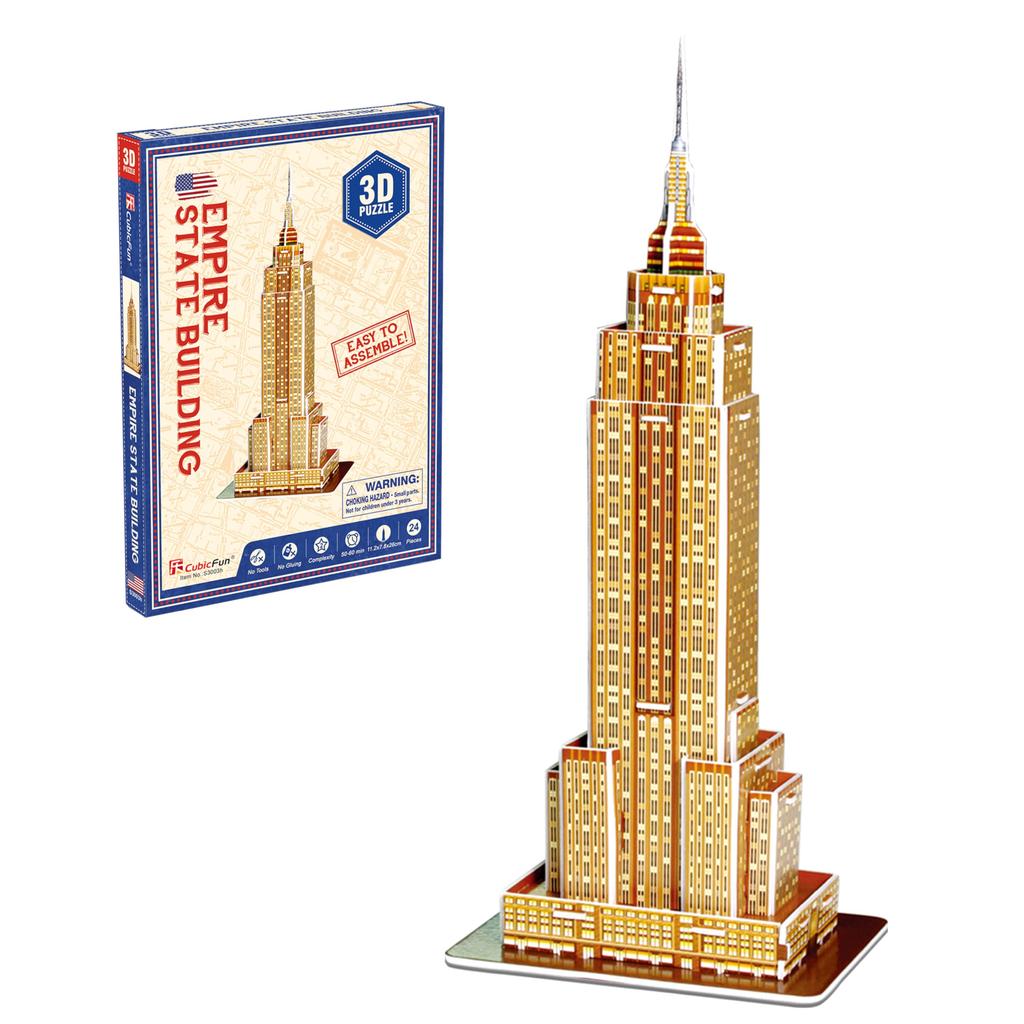 New York Souvenir Mini Empire State Building Crystal Figurine