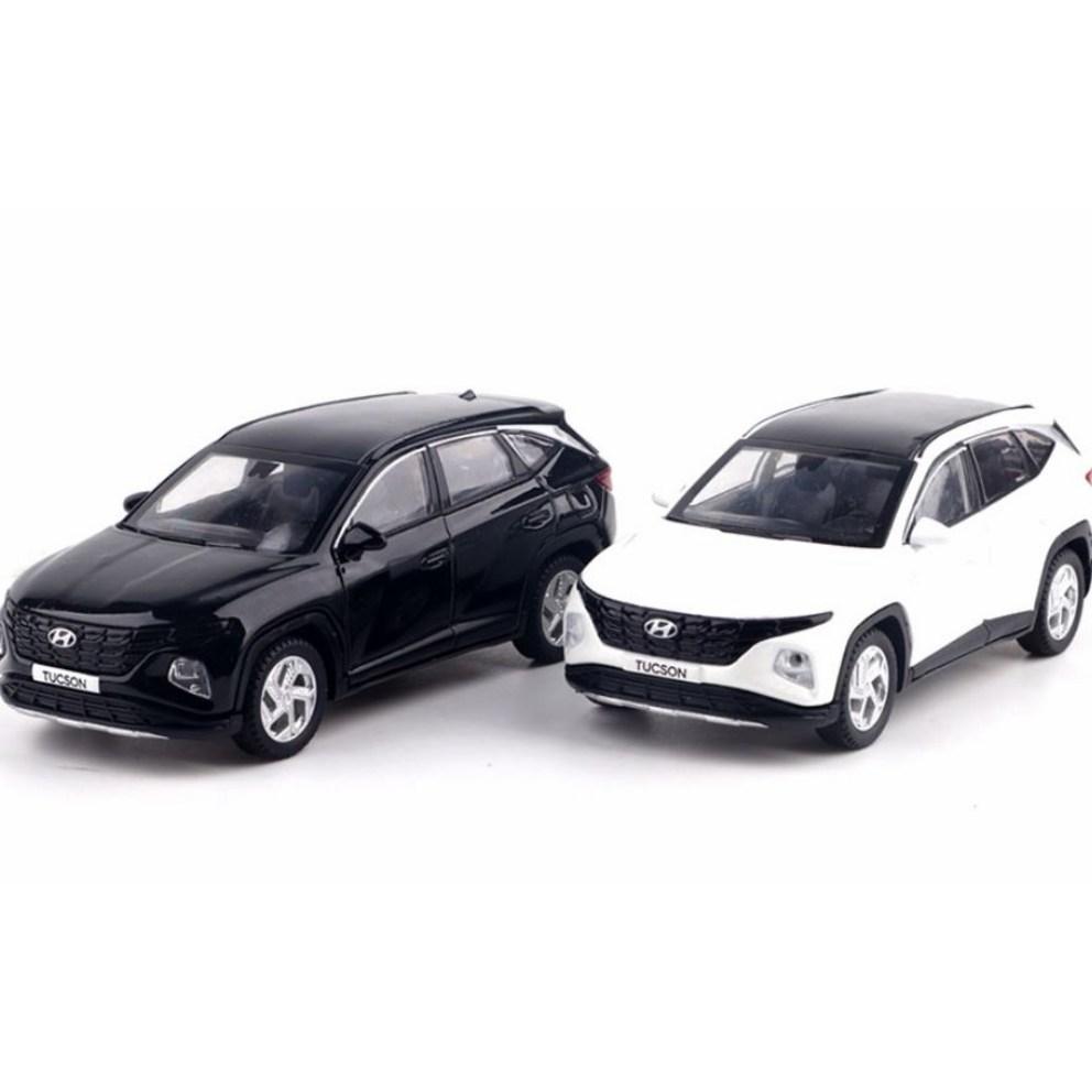 Hyundai Tucson 2020 Diecast Minicar - Cremeweiß Perlmutt Edition
