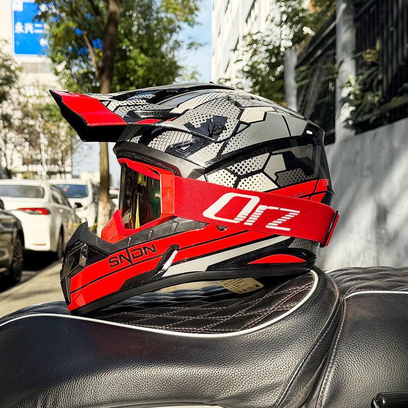 Specialized motorcycle rally off-road helmet, mountain bike racing downhill full-face helmet for men and women