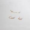Simple Designer Cute Earrings 14K Gold Filled Earring Jewelry Zircon Charm Simple Earring for Women