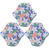 Washable Towels Sanitary 3pcs Cloth Reusable Sanitary Towels Pads Menstrual Absorbent Padsn46