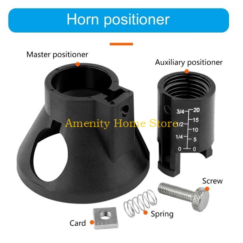 F26C 11Pcs Drill Locators Rotary Positioner Professional Drill Grindering Polishing