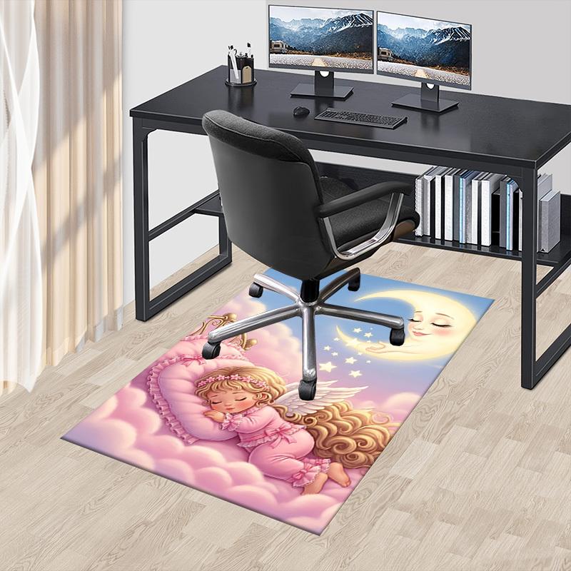 1PC baby moon Extra Large Non-Slip Floor carpet, Office, family, bedroom, Studio - Large Area Rug,Longlasting Material-K0341