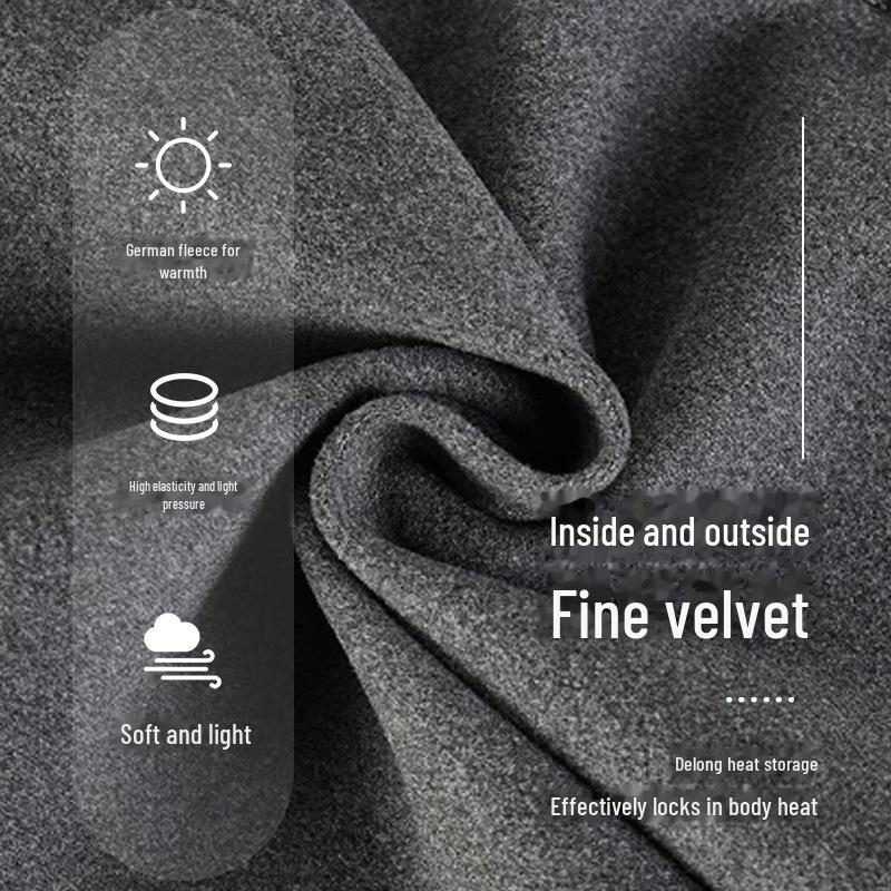 Tysk fløyelsskjerf og maskesett: Vindtett, Varmt Hodeplagg for Menn & Kvinner, Perfekt for Høst- og Vinterkjøring