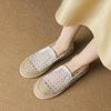 CRLAYDK Loafers for Women Slip On Espadrilles Mesh Summer Dressy Casual Lightweight Shoes Ladies Hollow Out Soft Walking Flats