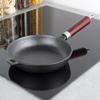 Cast iron frying pan with silicone cover CAST LINE 30 cm