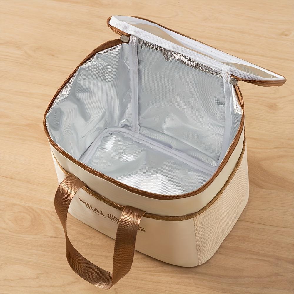 1Pcs Portable Lunch Bags Thermal Insulation Lunch Box Storage Bag Children's School Lunch Box Bags Picnic Storage Large Capacity