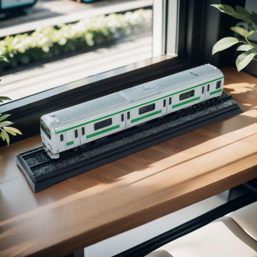 Zinc Zinc Alloy Material Simulation Train Model Nostalgic Green Retro Train Model Model Collection
