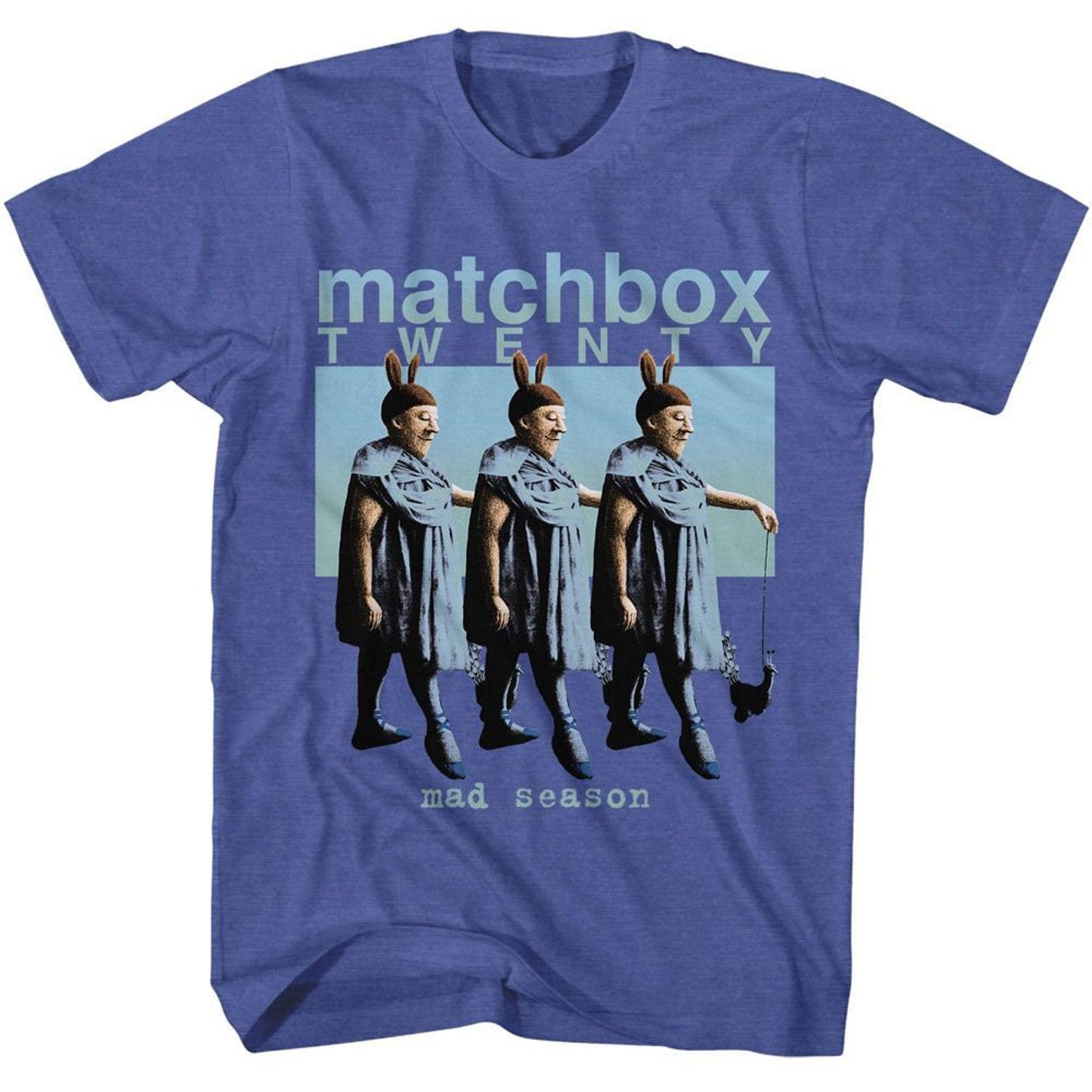 Matchbox Twenty Mad Season Royal Heather T-Shirt S
