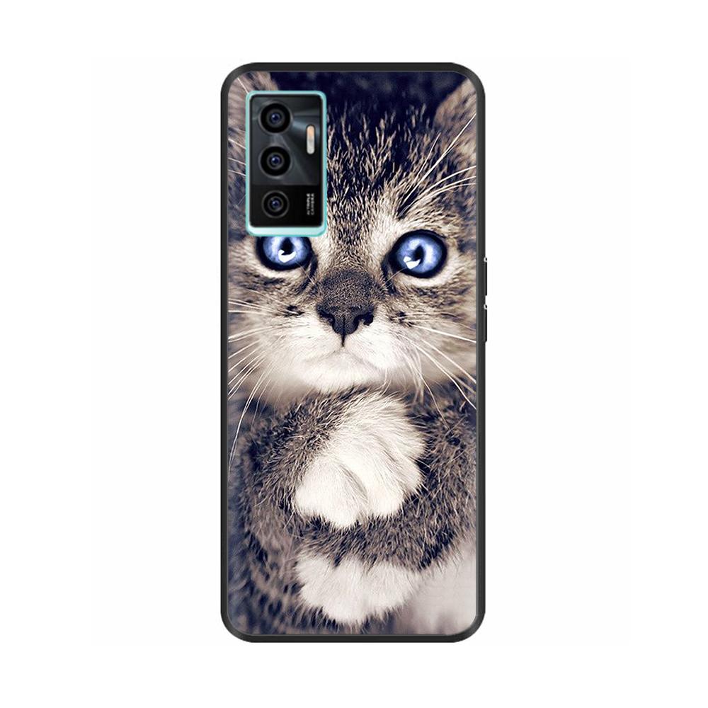 For vivo V23e Case Soft Silicone Cover Back Case for vivo V23e 5G Silicon Phone Case V2126 v 23e vivoV23e Bumper Coque Fundas