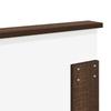 Headboard In Brown Oak Look 135 Cm Particleboard