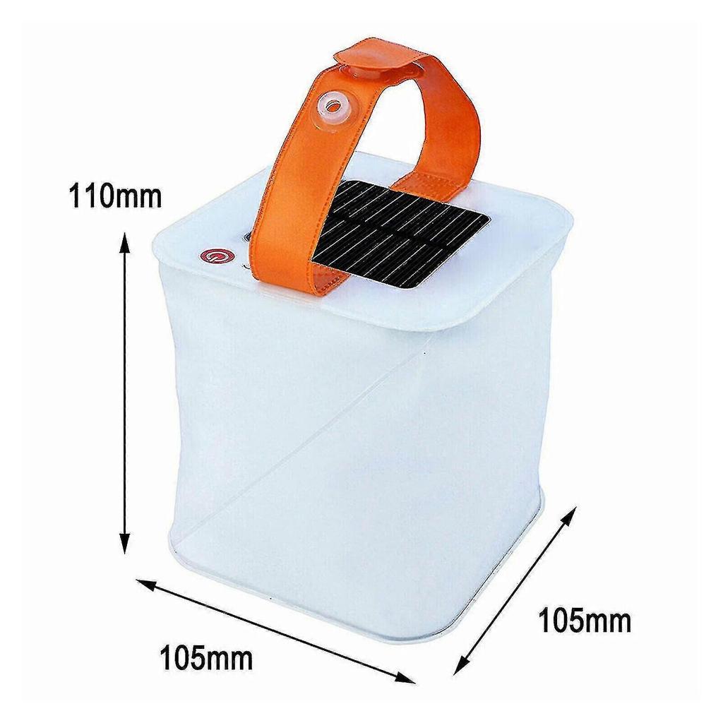 Skládací solární lucerna-150 lumenů Kempingové světlo Luminaid Packlite-nafukovací lampa