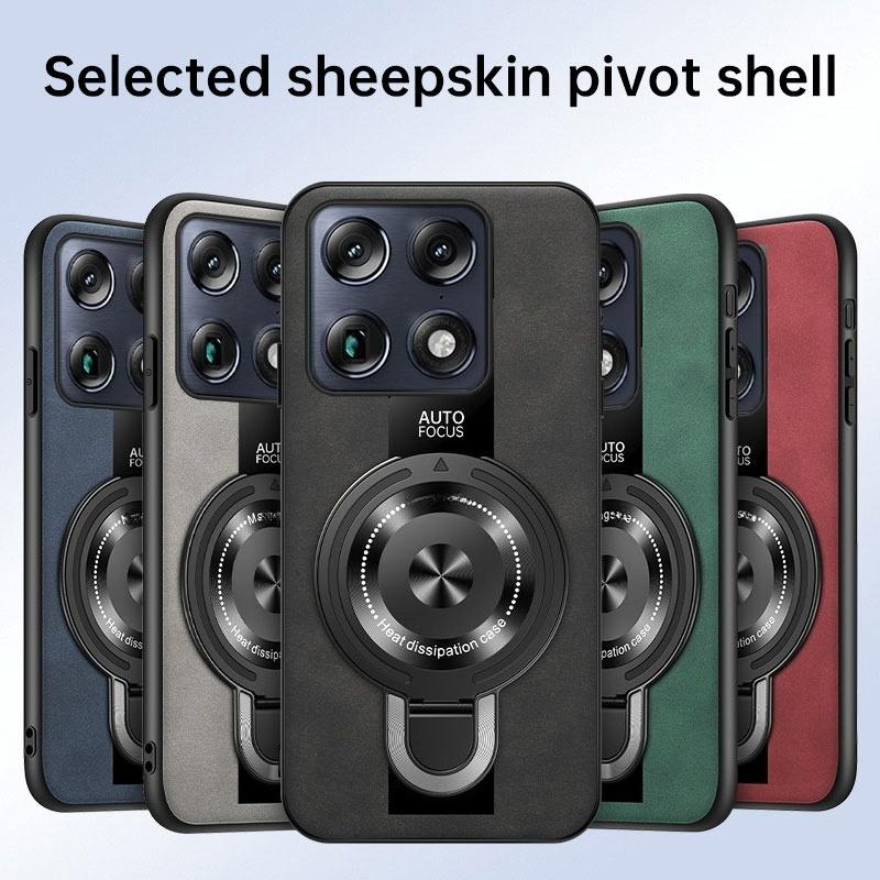 For Magnetic Ring Holder Cover For Motorola Signature MOTO X70 Air Pro Edge 70 Ultra Wireless Charging Shockproof Case