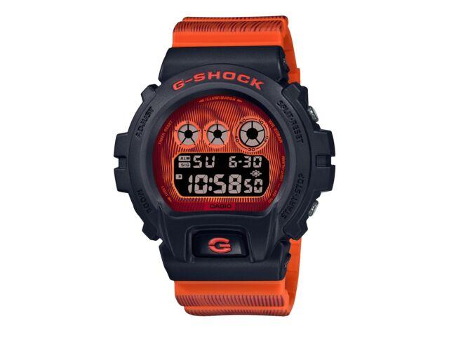 

CASIO G-SHOCK DW-6900TD-4JF Цифровые мужские часы ограниченной серии с искажением времени