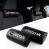 Wskpa9 1/2 BUC Scaun Auto Fibra de Carbon Moale Tetiere Suport Gât Pernă Accesorii Odihnă Călătorie Pentru Nissan Nismo X-Trail Qashqai Sylphy