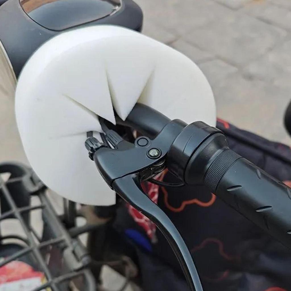 Motorcycle Handlebar Muffs Windproof Cotton Grip 360 Degree Coverage Motorcycle Winter Gloves For Riding Outdoor Biker Men Women